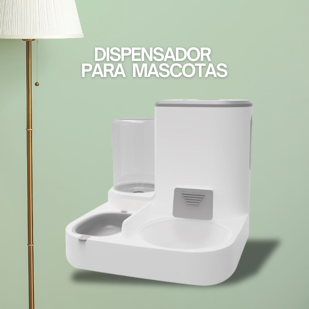 Yfashion™| DISPENSADOR DE COMIDA Y AGUA PARA MASCOTAS